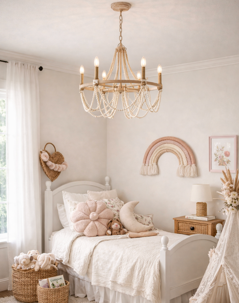 Emma  - Medium 6 Light Chandelier