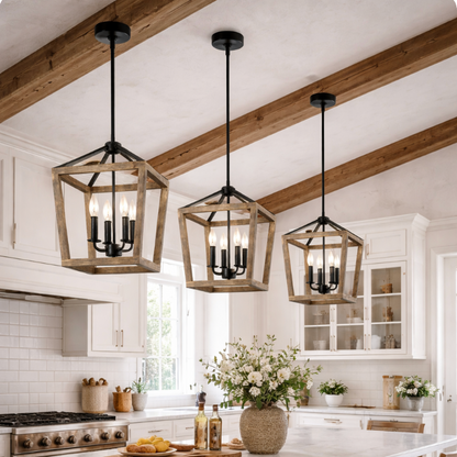 Garry - 4 Light Small Chandelier - Interior Delights