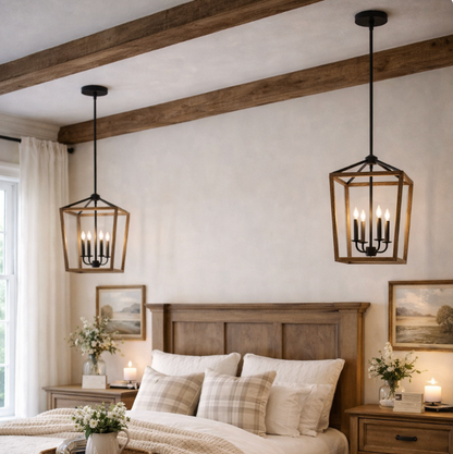 Garry - Medium 4-Light Chandelier - Interior Delights