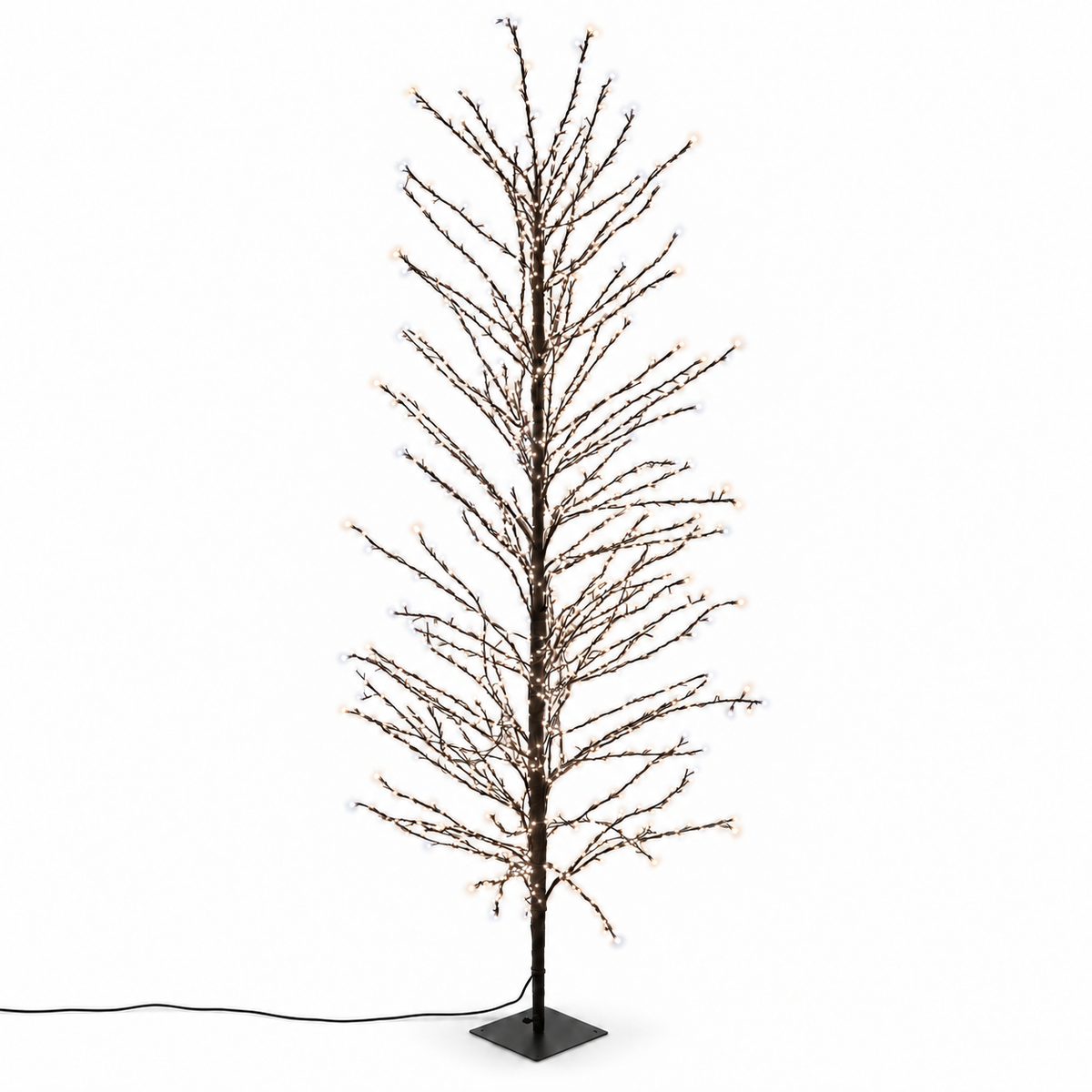 Large Full Trunk Sparkle Tree - BASKETS NOT INCLUDED - Interior Delights