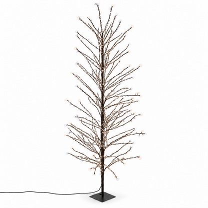 Large Full Trunk Sparkle Tree - BASKETS NOT INCLUDED - Interior Delights