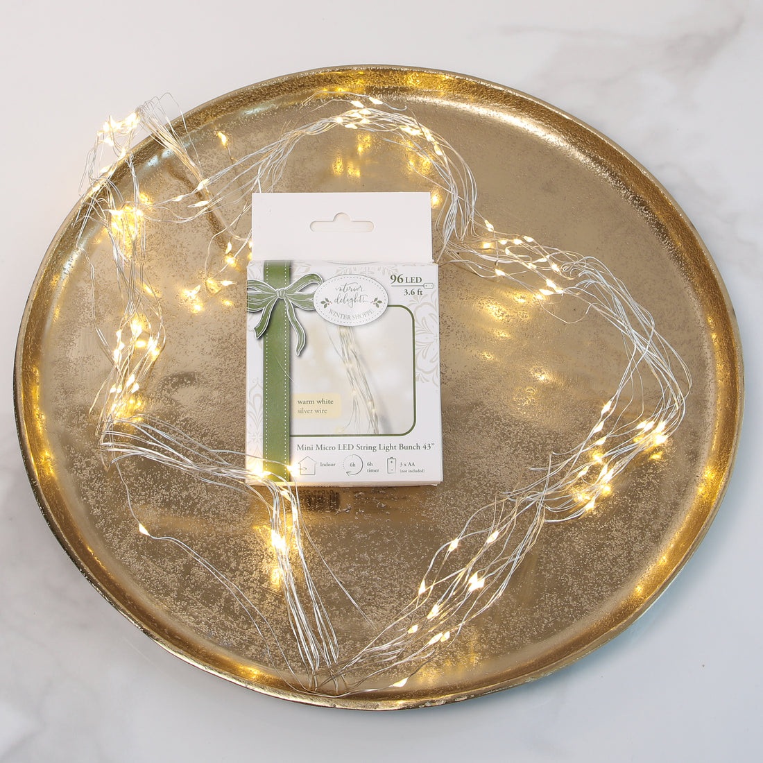 Micro LED Garland String Light Bunch-All Sales Final on LED items *