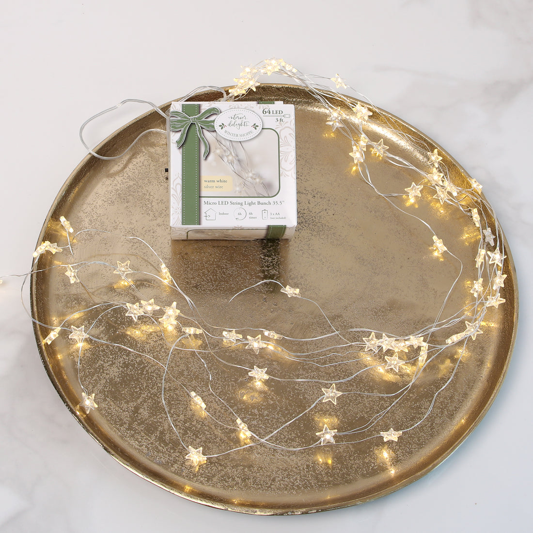 Micro LED String Star Lights-All Sales Final on LED items *
