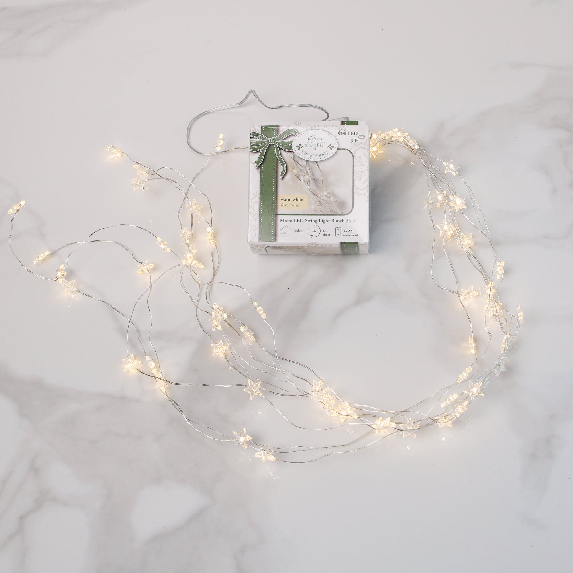 Micro LED String Star Lights-All Sales Final on LED items *