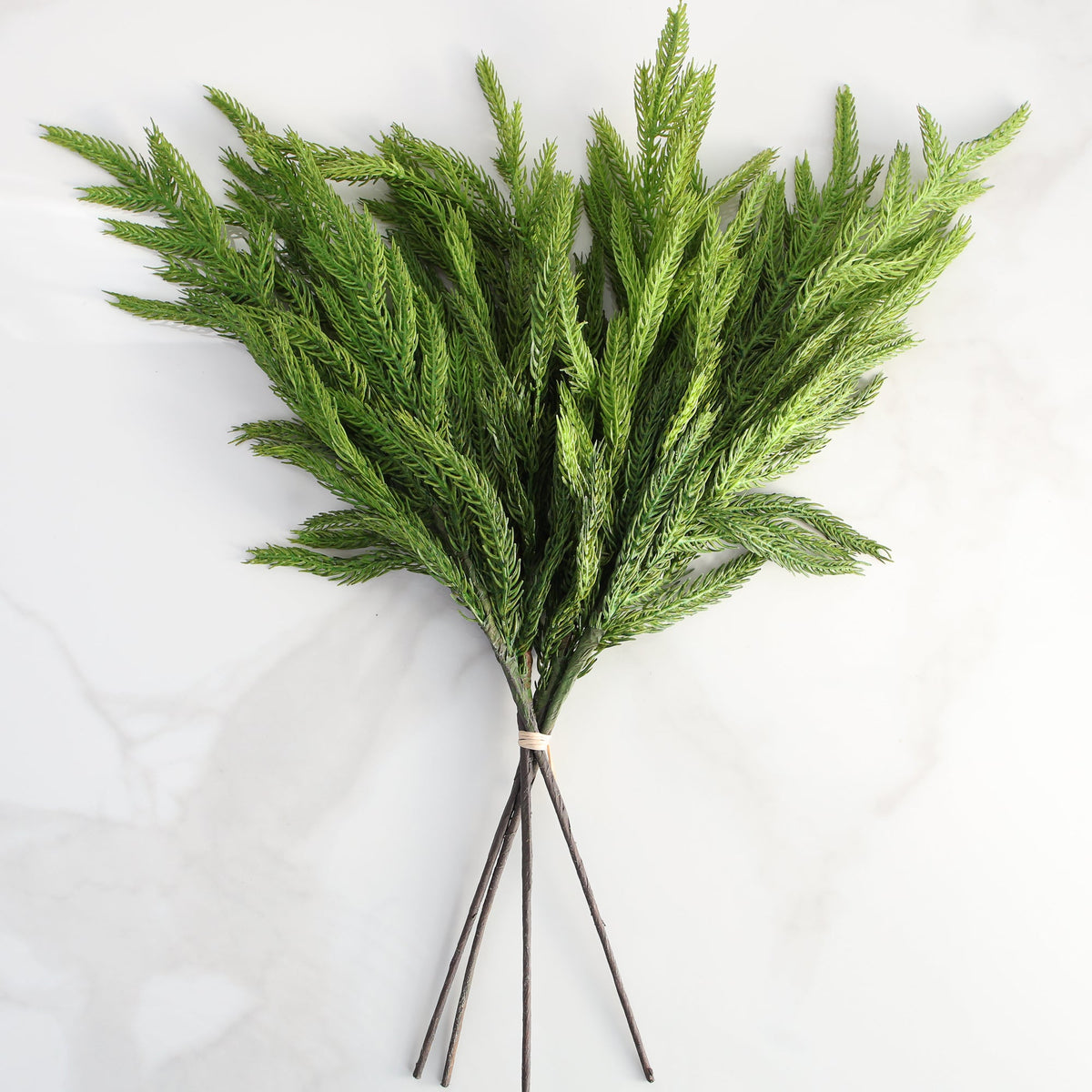 17" Natural Touch Norfolk Pine Stem Bundle of 4
