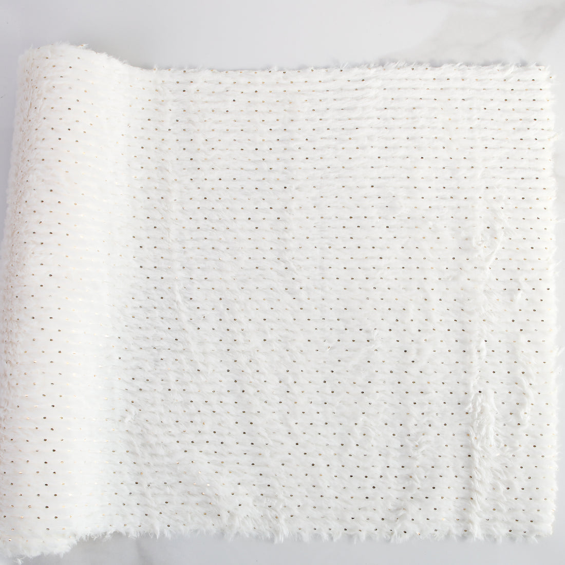 Gold Foil Dot Decor Fabric