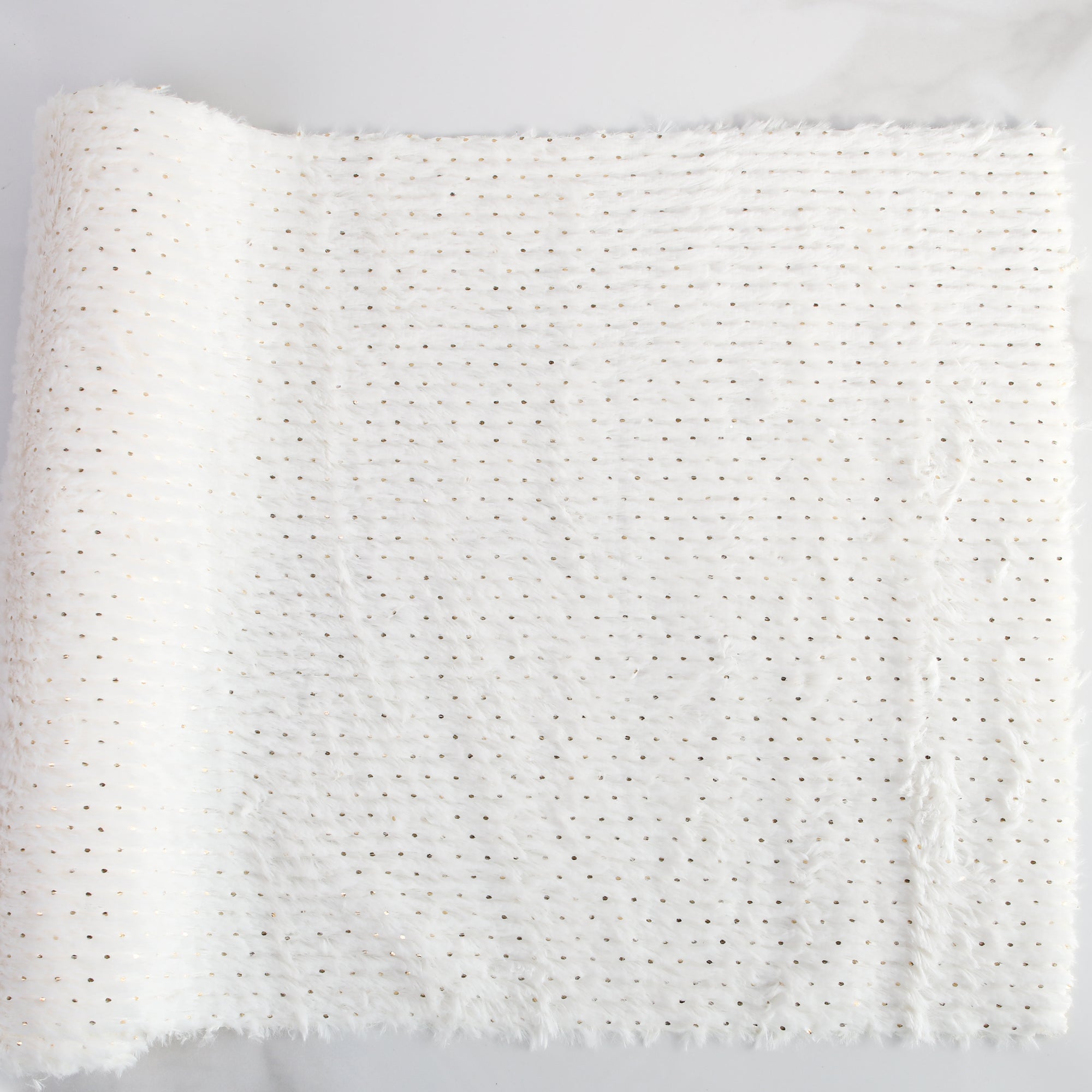 Gold Foil Dot Decor Fabric