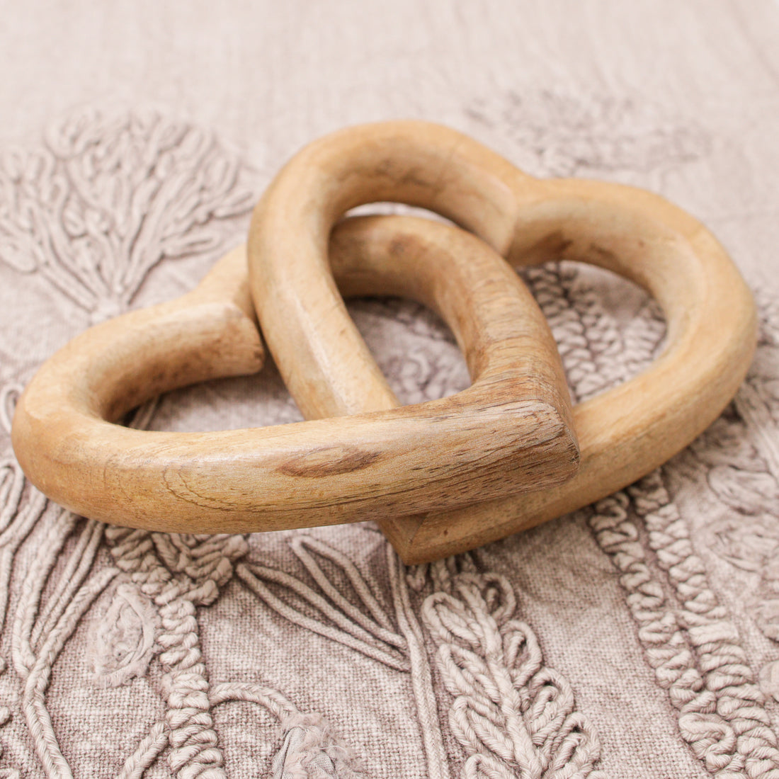 Wood Heart Links