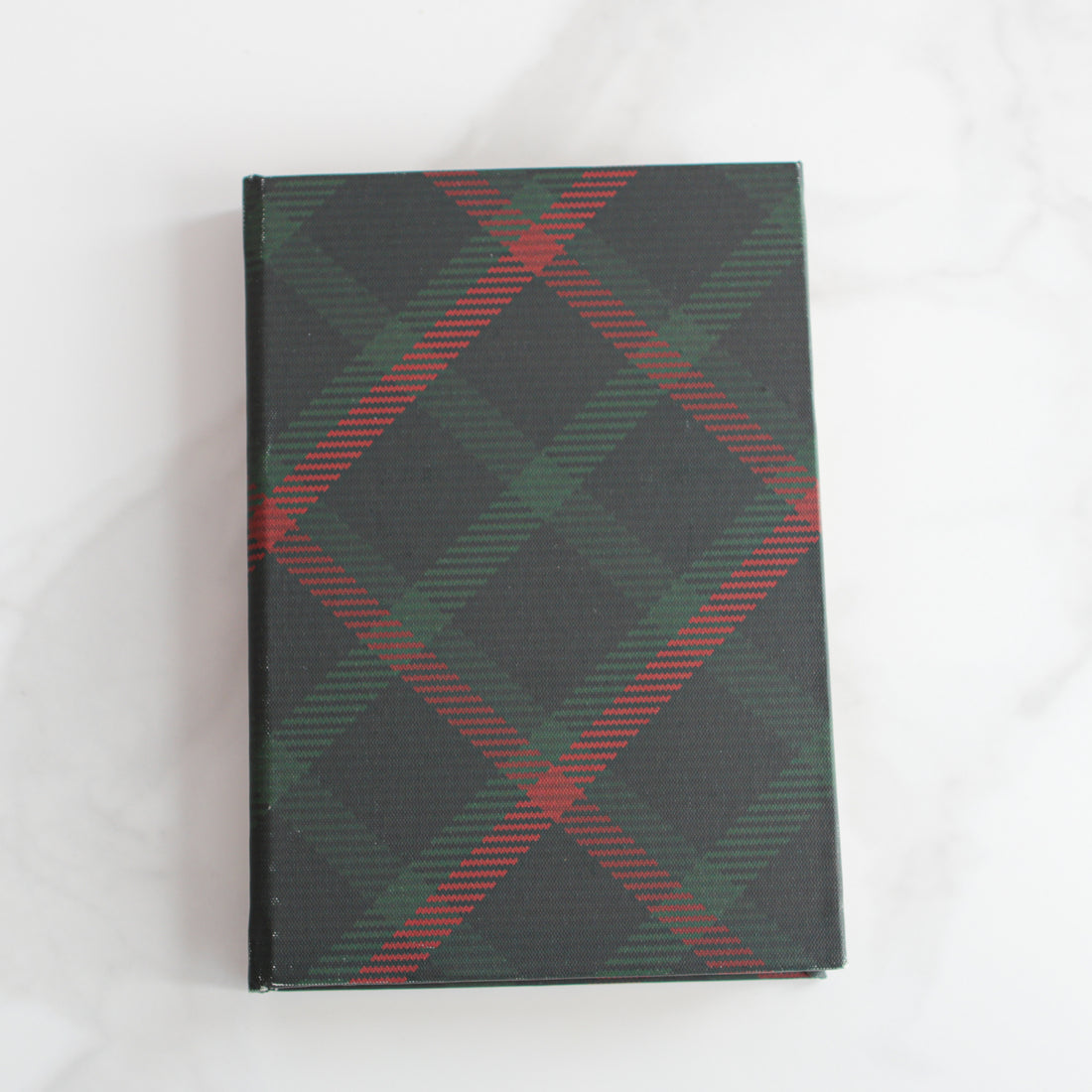 Green Tartan Plaid Notebook