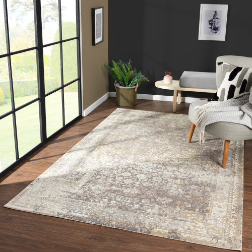 Monica Rug ( Gray / Beige )