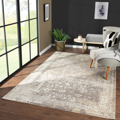 Monica Rug ( Gray / Beige )