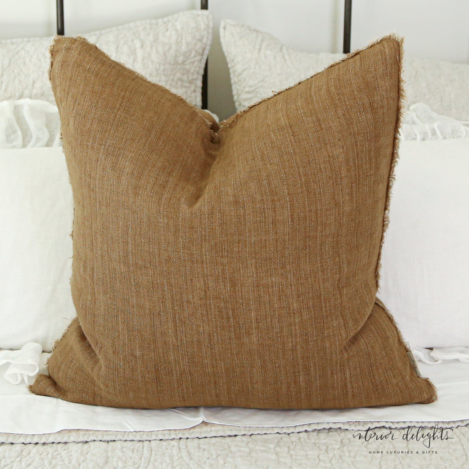 Tawny Linen Pillow- 20x20