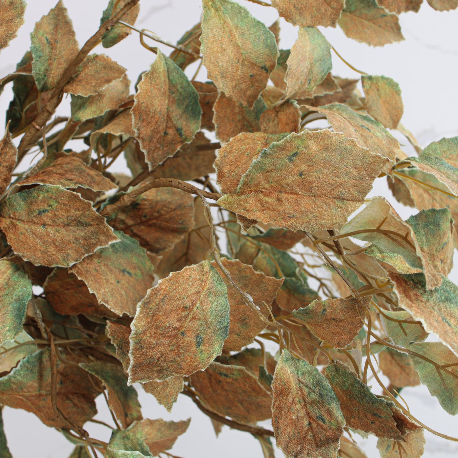 35" Autumn Leaves Stem, Gold