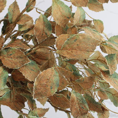 35" Autumn Leaves Stem, Gold