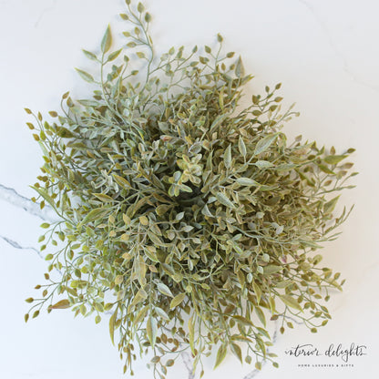 10&quot; Mixed Sage Pouf