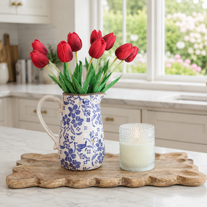 3.35" x 4" Hobnail Flameless Candle - Interior Delights