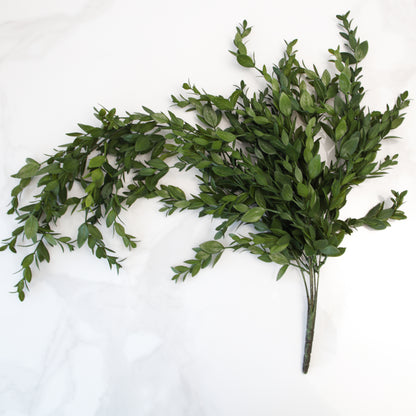 28" Green Leaf Draping Vine