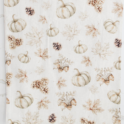 Neutral Fall Table Runner