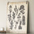 Wood Wall Décor with Floral Print