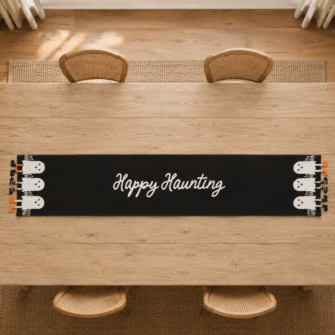 Happy Haunting Ghost Table Runner