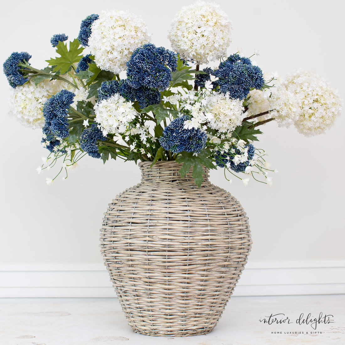 Blue and Cream Favorite Florals Bundle