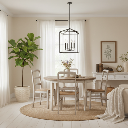 Patrick - 4-Light Medium Lantern Chandelier - (G/V) - Interior Delights