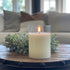 5" x 3.5"  Ivory Flameless Candle - Interior Delights