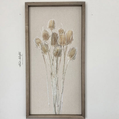 Botanical on Canvas with Wood Frame (6 Styles to Choose From)