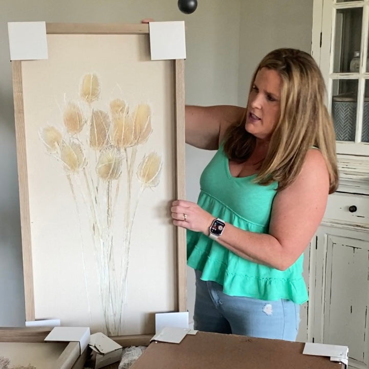 Botanical on Canvas with Wood Frame (6 Styles to Choose From)