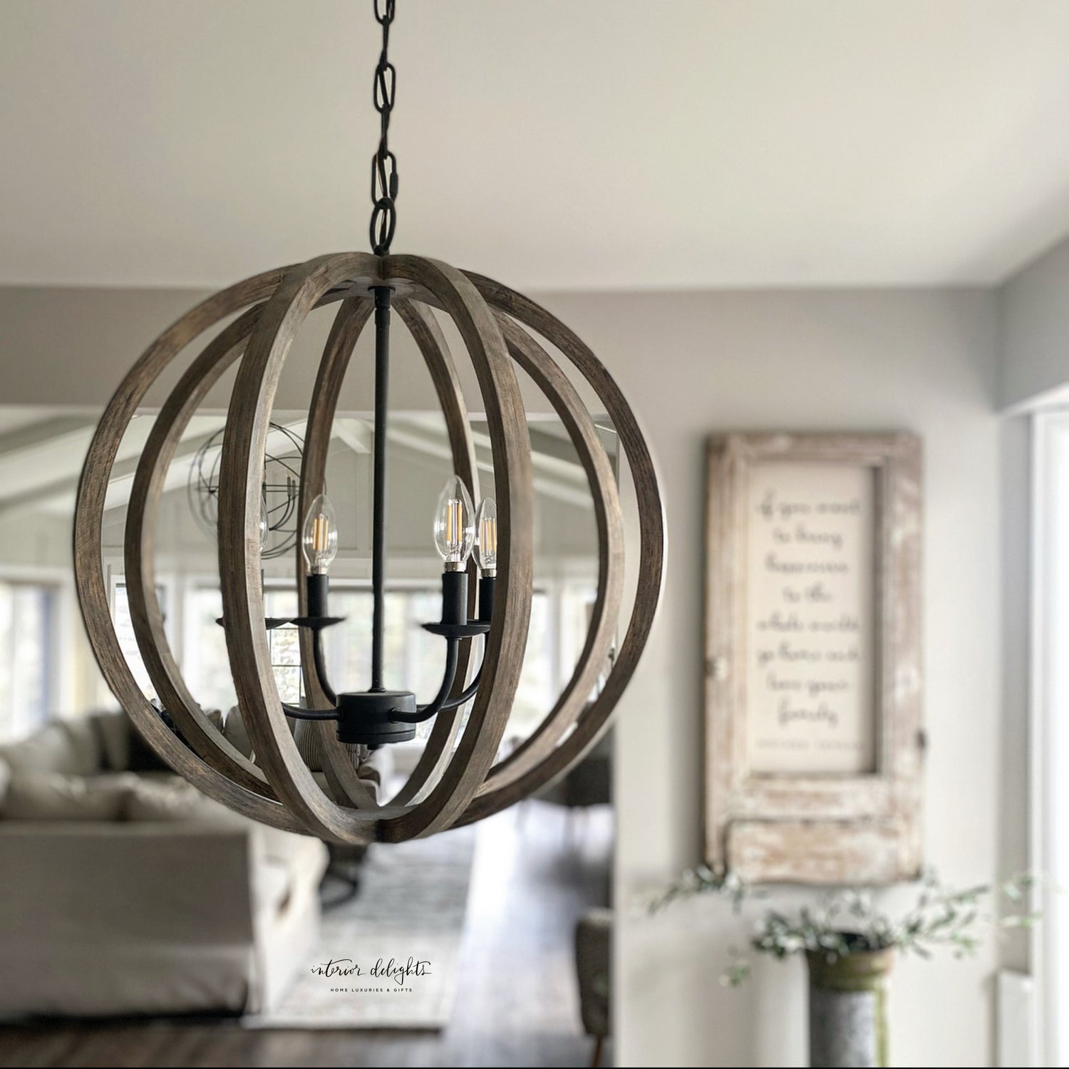 Allister 5 Light Chandelier - Interior Delights