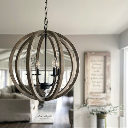 Allister 5 Light Chandelier - Interior Delights