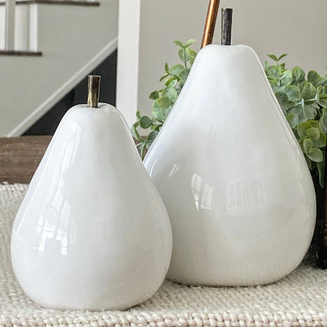 Ceramic Pear, choose from 2 sizes.
