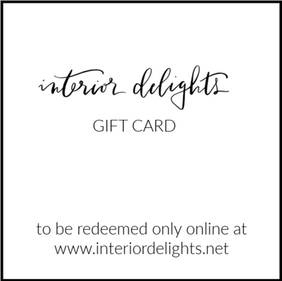Interior Delights Gift Card - Interior Delights