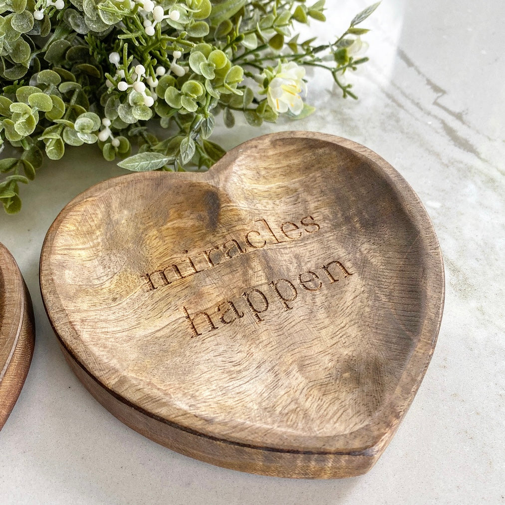 Heart Trinket Trays, 3 styles to choose from