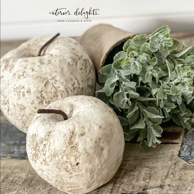 Paper Mache Apple, 2 sizes