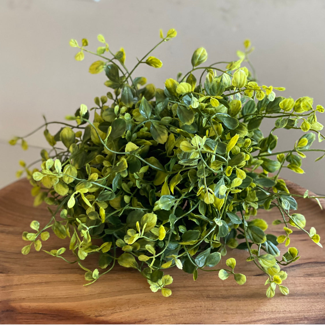 Bright Green Leafy Pouf 50% OFF SALE