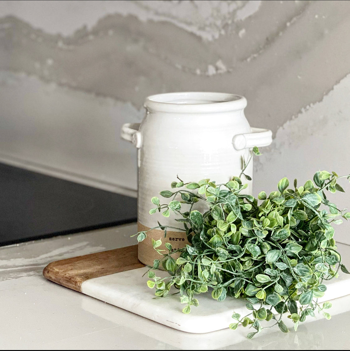 7&quot; Green Vine Pouf - Interior Delights