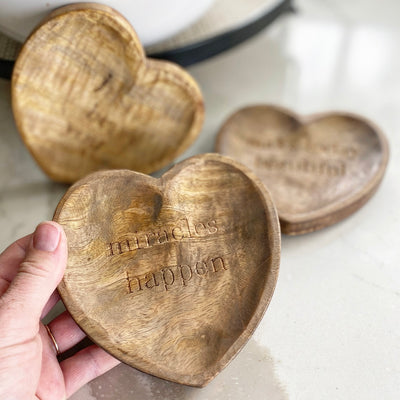 Heart Trinket Trays, 3 styles to choose from